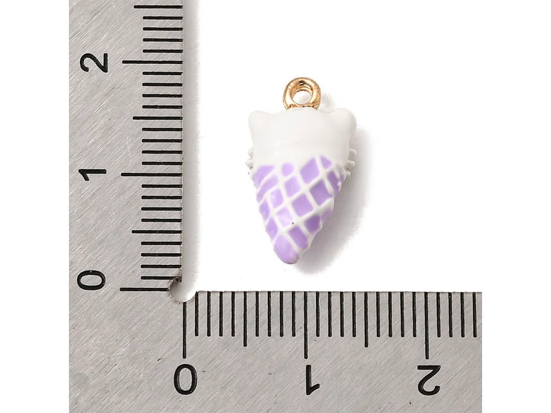 Breloque Glace chat Kawaii or 18k - couleur aléatoire