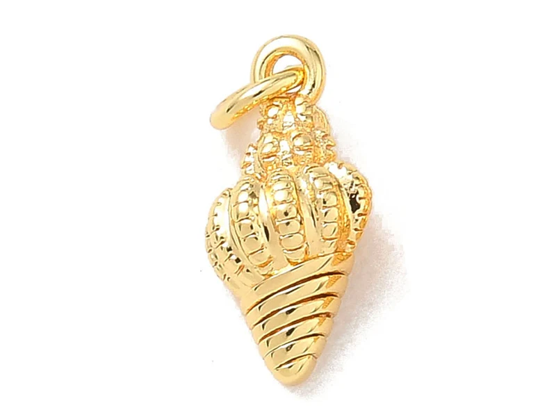 Breloque coquillage conche doré 18K