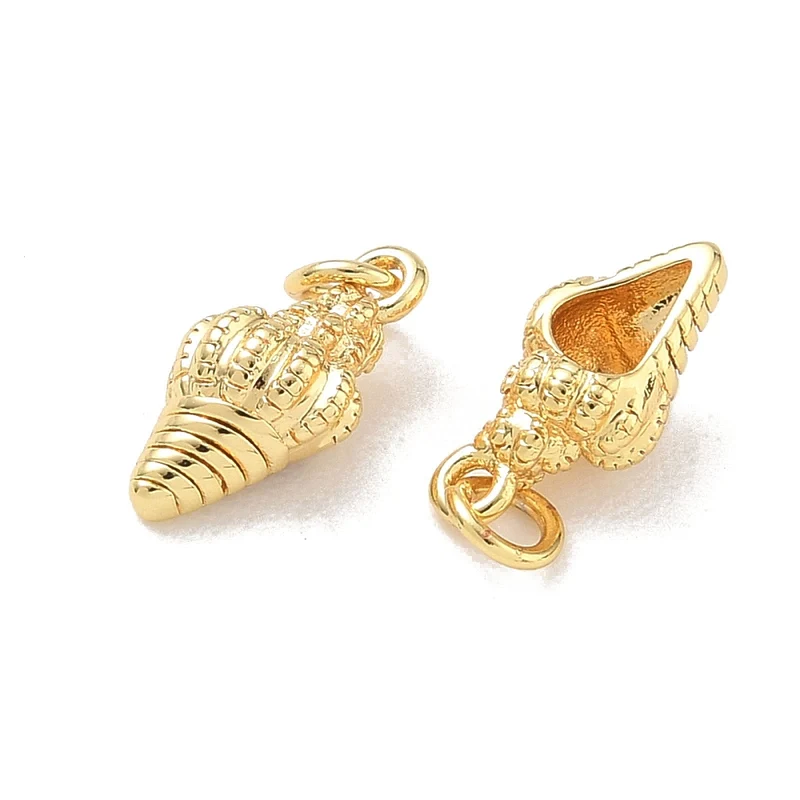 Breloque coquillage conche doré 18K