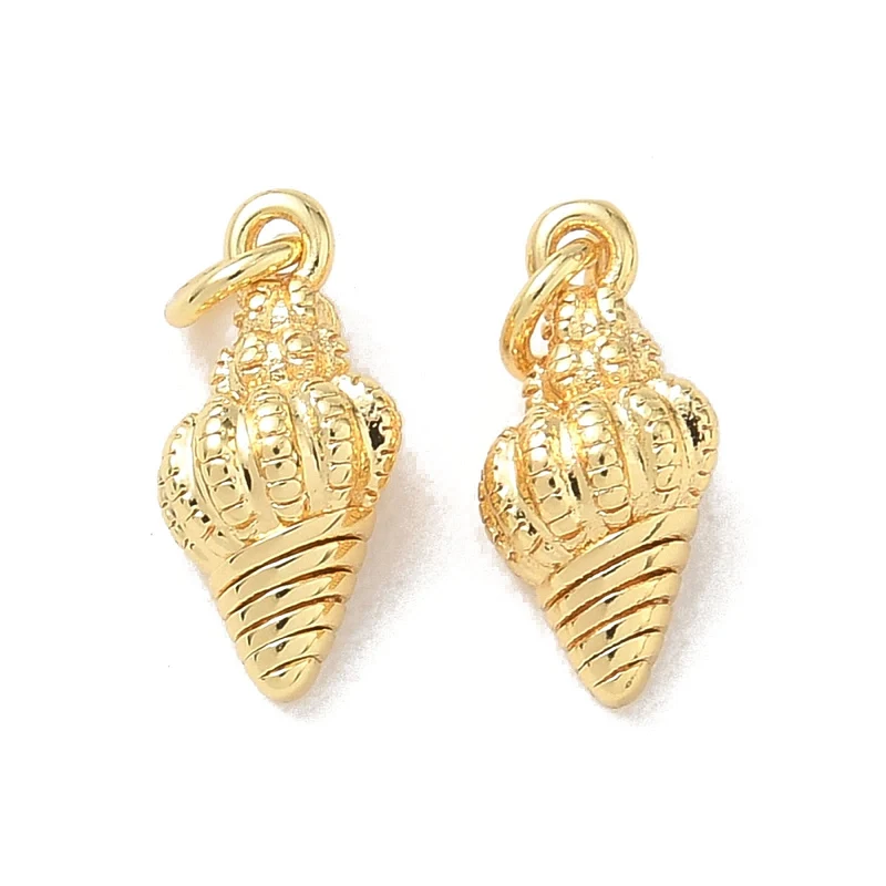 Breloque coquillage conche doré 18K