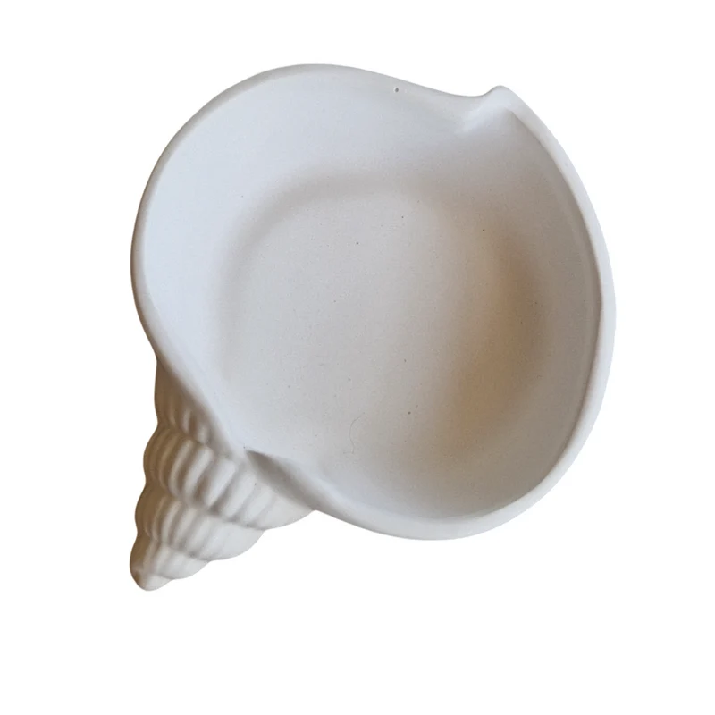 ✨ Coupelle décorative coquillage en plâtre céramique – Élégance & esprit bord de mer
