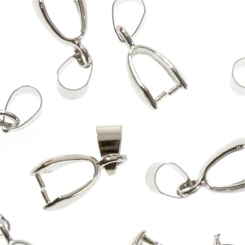 Bélière attache pendentif 13x4 mm ( 10 Pièces )