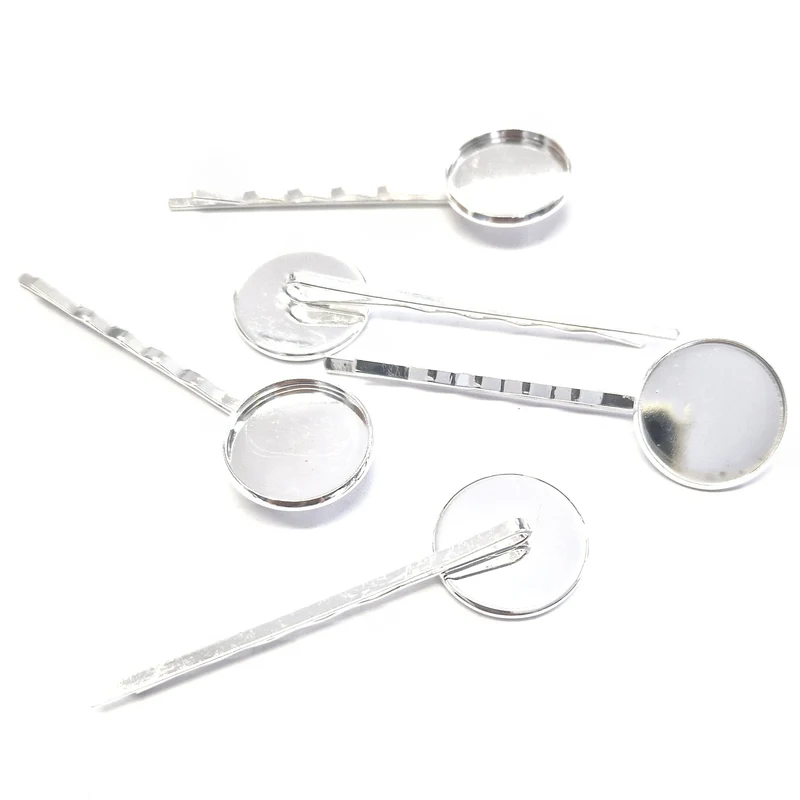 Épingle à cheveux support cabochon (5 pièces)