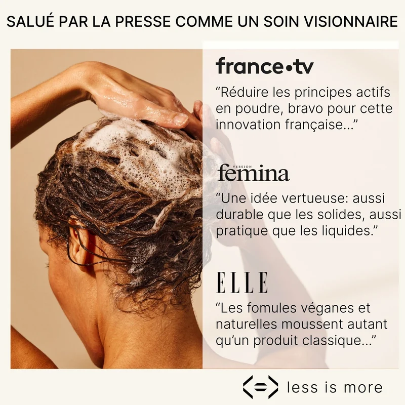 Shampoing pureté [argile blanche + rhassoul]