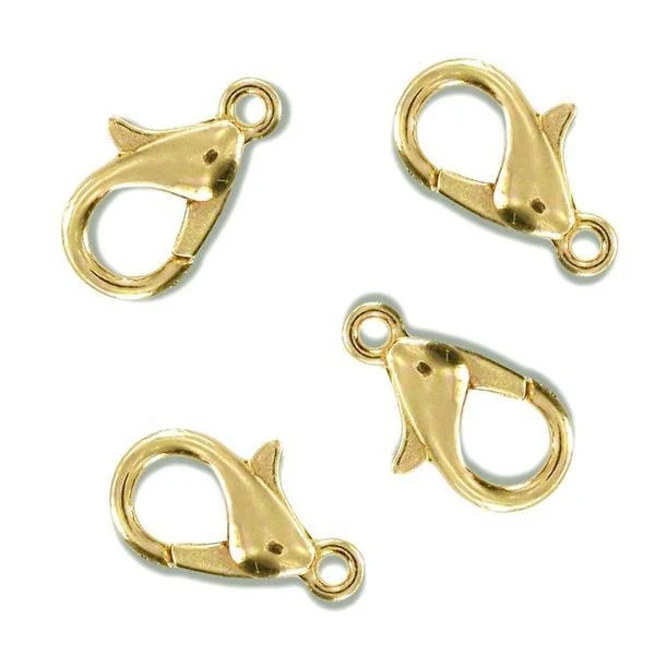 Fermoirs mousquetons 10 mm ( 10 Pièces )