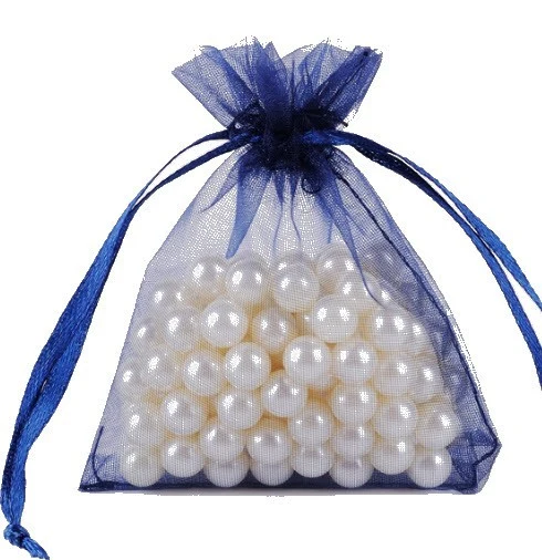 Sachets organza 13 x 17 cm pour bijoux ou dragées lot de 50