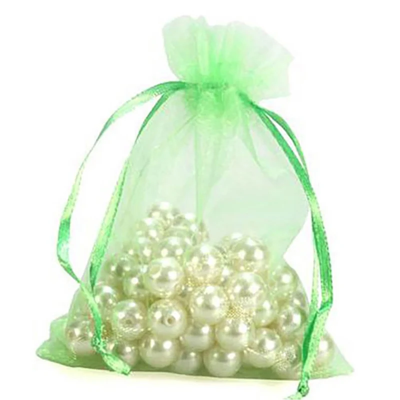 Sachets organza 10 x 12 cm pour bijoux ou dragées lot de 50