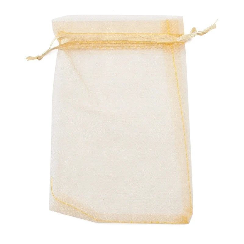 Sachets organza 10 x 12 cm pour bijoux ou dragées lot de 50