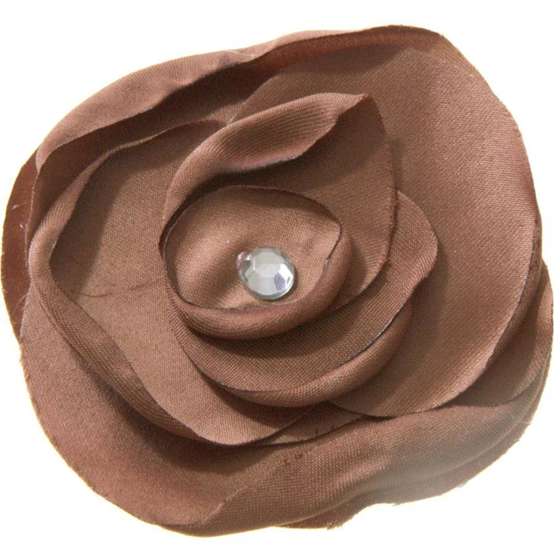 Fleur en tissu création bijoux et accessoires (5 pièces)