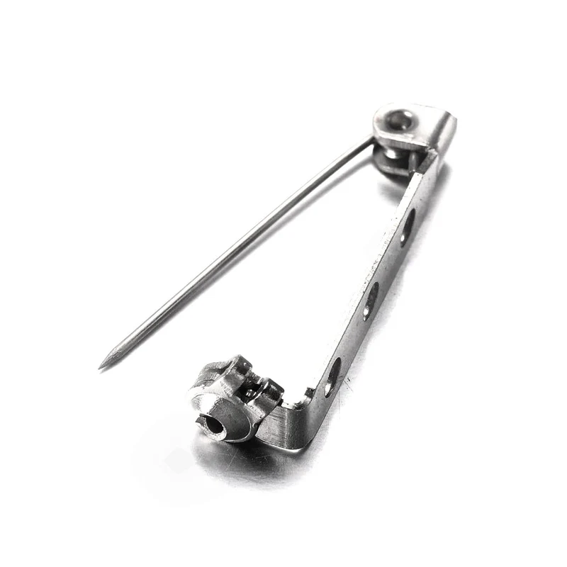 Broche épingle sécurité création bijoux 27mm ( 10 Pièces )