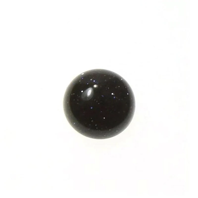 Cabochon Pierre De Nuit dôme 12 mm (1 pièce)