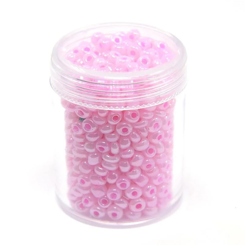 Perles de rocaille Ceylan pastel 3,5 mm (590 pièces)