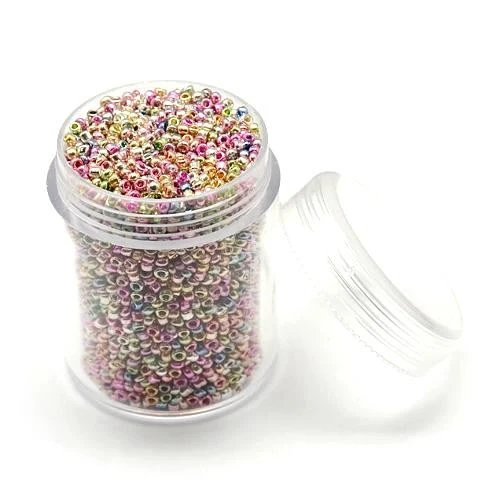 Perles de rocaille rondes Iris Round 1,7 mm (3380 pièces)