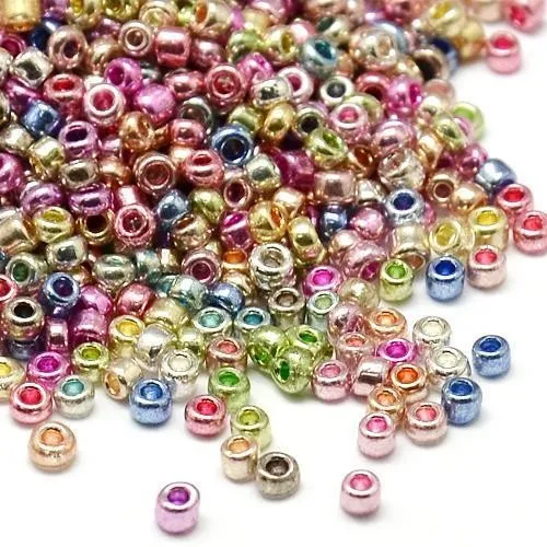 Perles de rocaille rondes Iris Round 1,7 mm (3380 pièces)