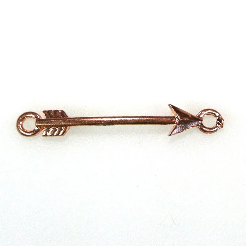 Connecteur bijoux Flèche Tendre 43 x 6 mm (1 pièce)