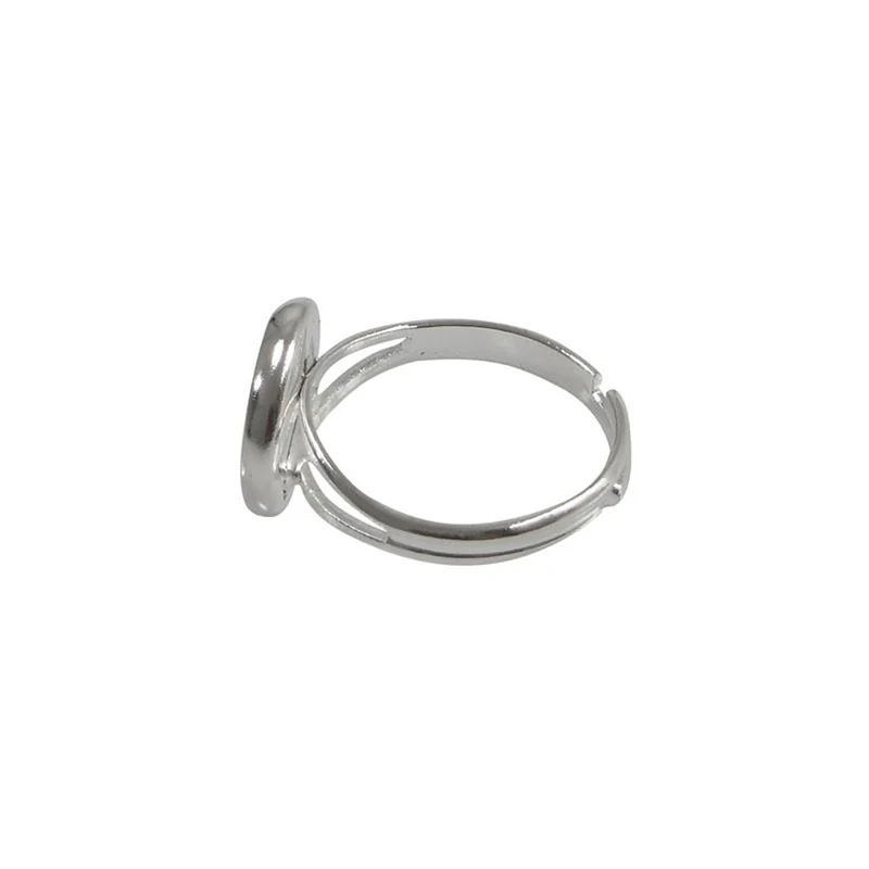 Support bague Moderno pour cabochon 12mm (5 pièces)