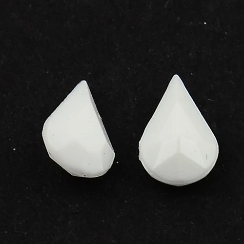 Strass bijoux acrylique Goutte 5 x 3 mm (50 pièces)