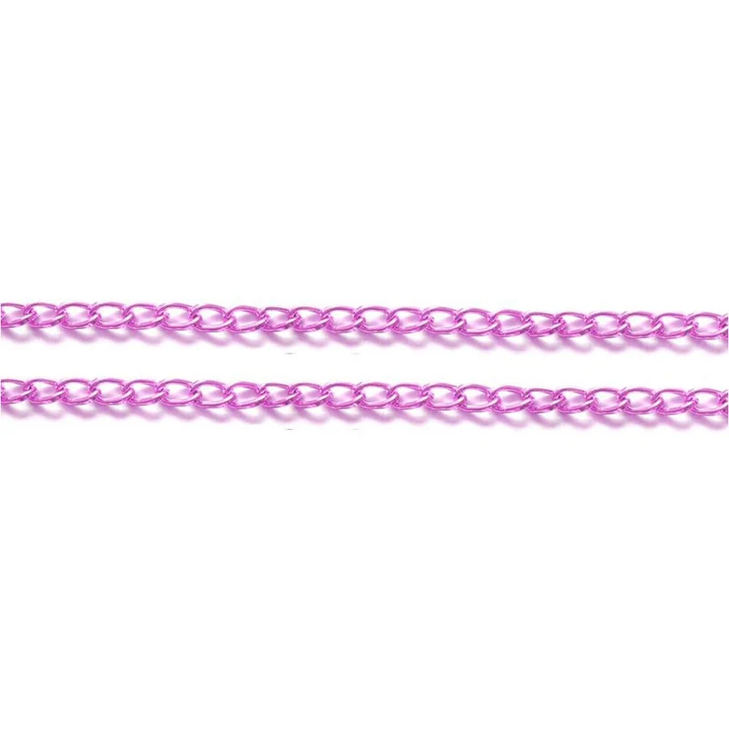 Chaine à mailles cheval 9 x 5 mm (1 mètre)