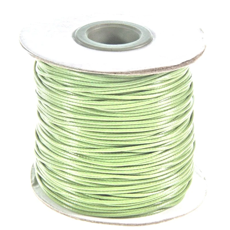 Fil coton ciré 1 mm en bobine de 80 mètres
