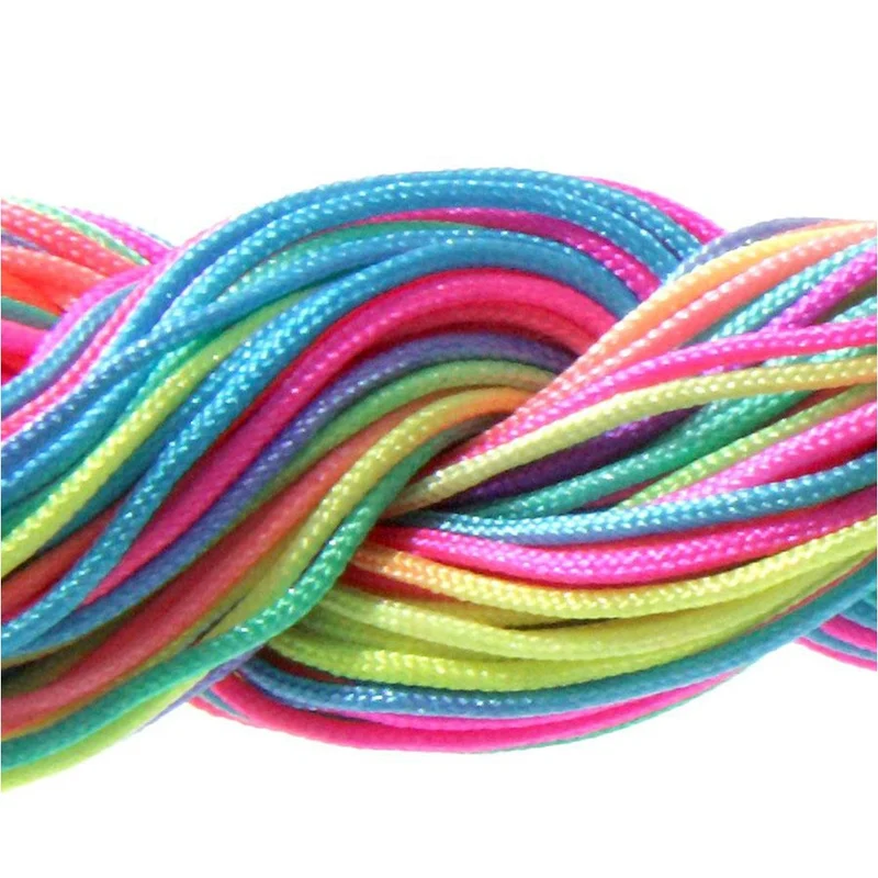 Fil nylon 1 mm pour bracelet shamballa écheveau de 24 mètres