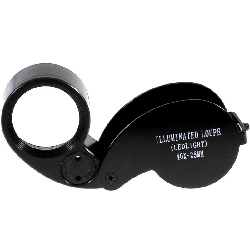 Loupe de bijoutier x40 grossissement 25 mm
