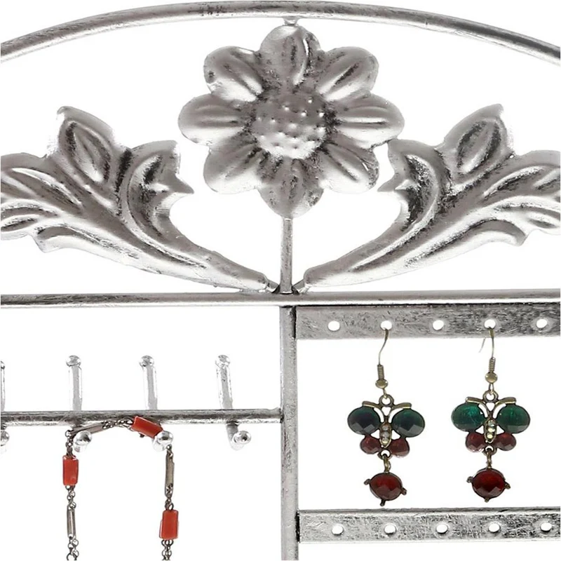 Porte bijoux cadre mixte Corbeille Baroque avec panier