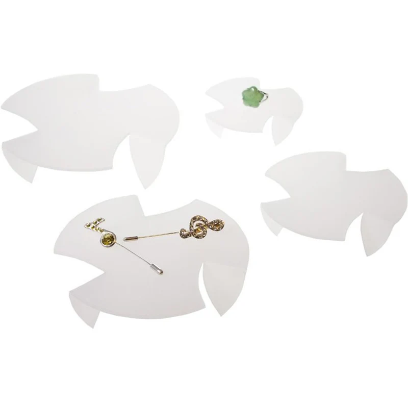 Support bijoux presentoir mini tables rondes (4 pièces)