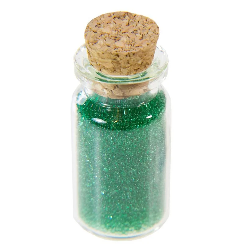 Microbilles caviar translucides en fiole