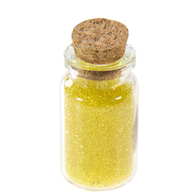 Microbilles caviar translucides en fiole
