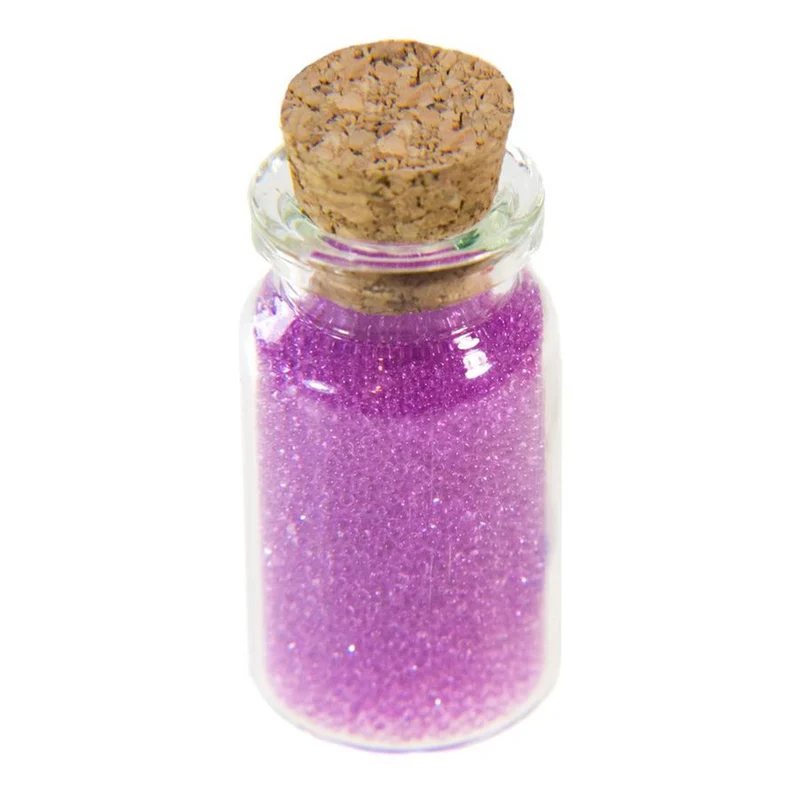 Microbilles caviar translucides en fiole