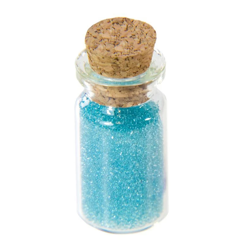 Microbilles caviar translucides en fiole