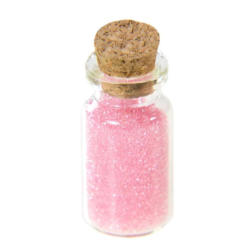 Microbilles caviar translucides en fiole