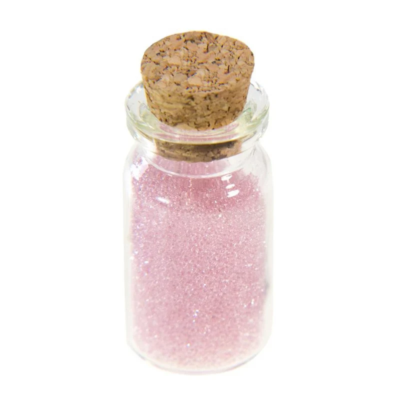Microbilles caviar translucides en fiole