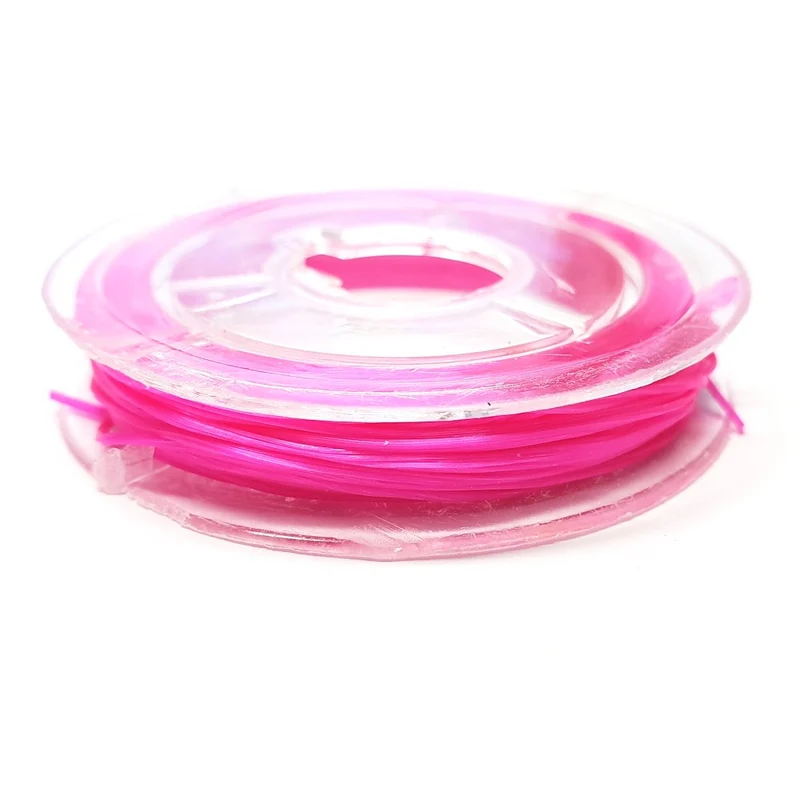 Fil nylon élastique 0,8 mm en bobine (10 mètres)