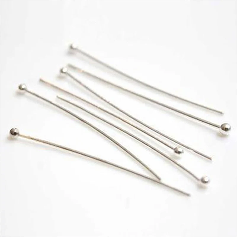 Tiges clous à têtes rondes pour création de bijoux 40 mm (100 pièces)