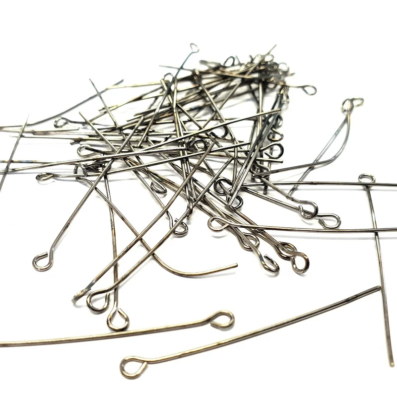 Tiges clous tête à œillets pour apprêts (200 pièces)