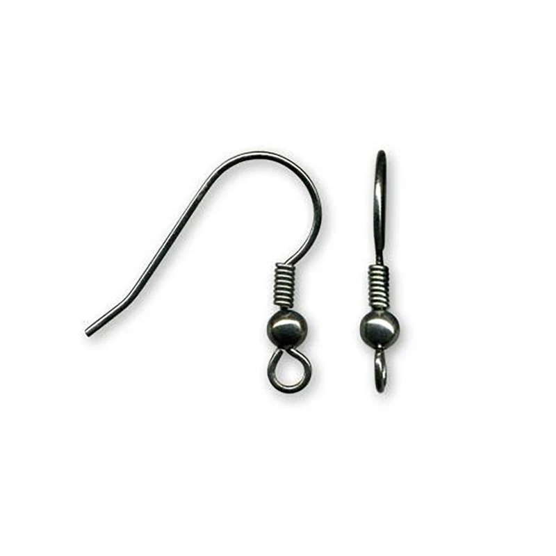 Crochets boucle d'oreille attache boucles 18 mm (200 pièces)