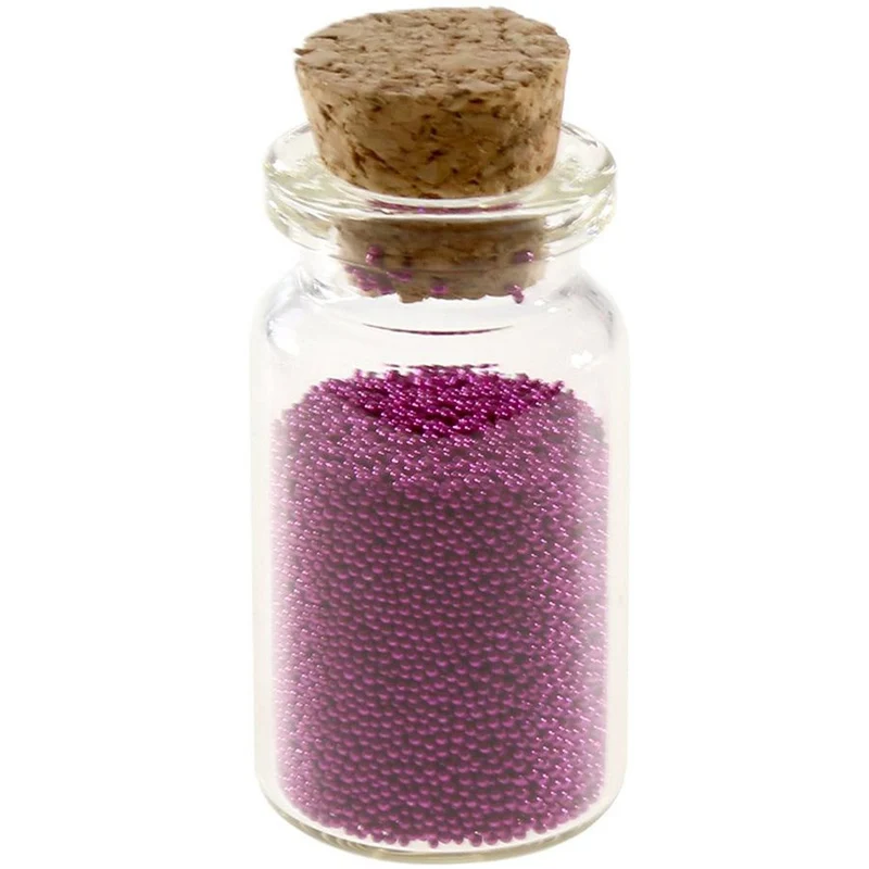 Microbilles caviar irisées en fiole