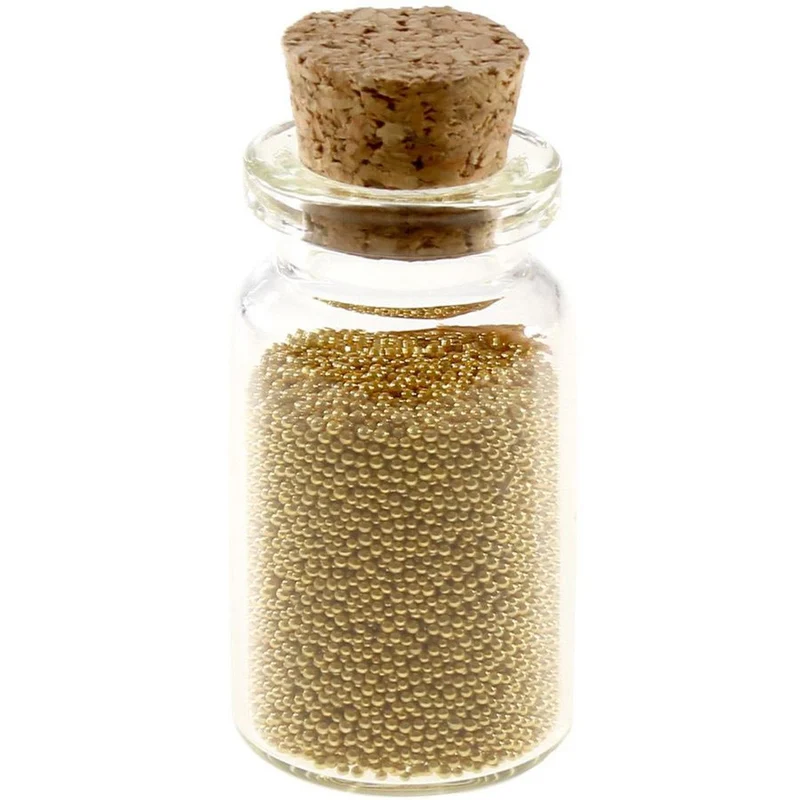 Microbilles caviar irisées en fiole