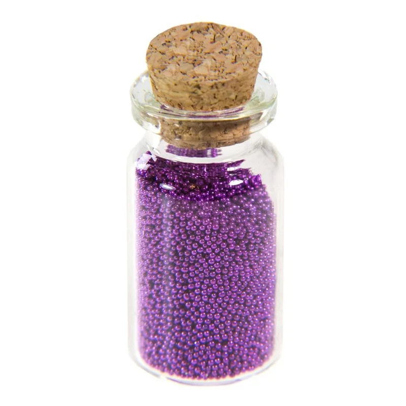 Microbilles caviar irisées en fiole