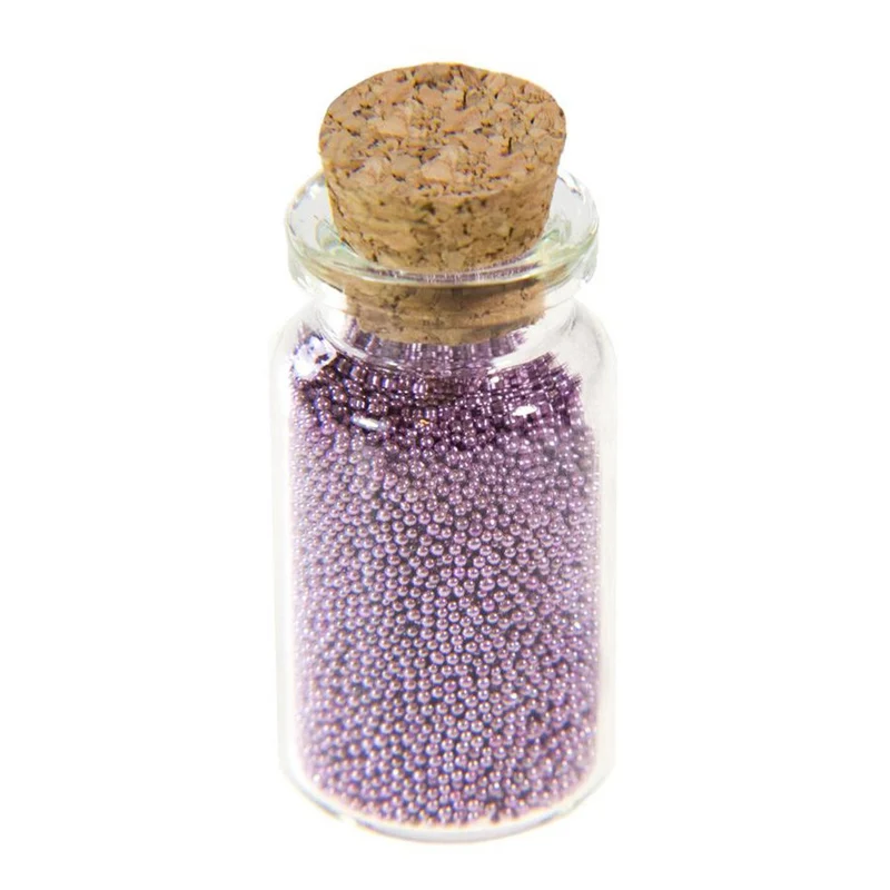 Microbilles caviar irisées en fiole