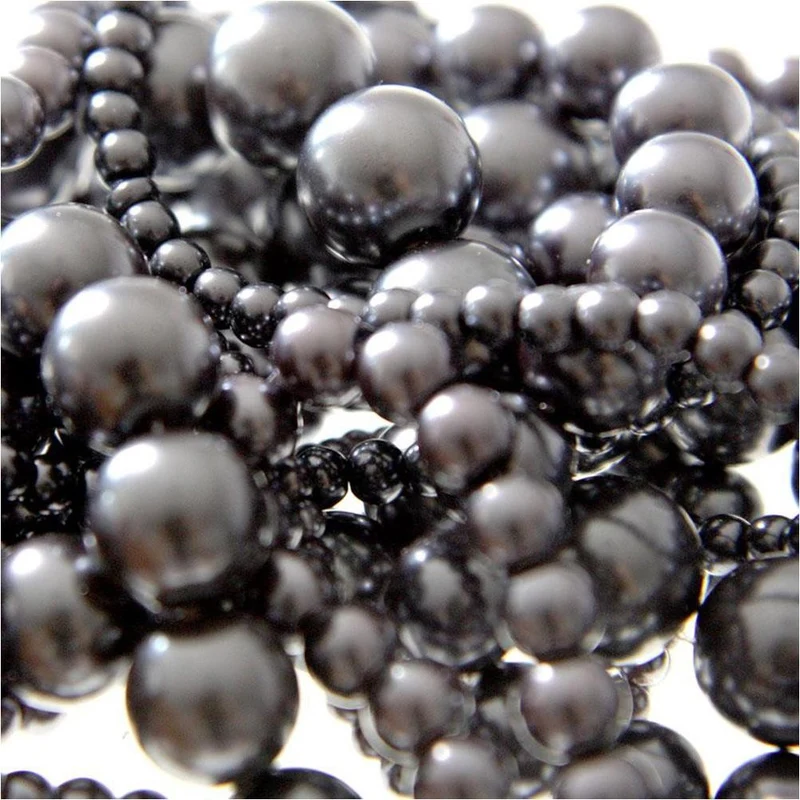 Perles nacrées 12 mm en verre de Bohême couleurs vives lot de 10