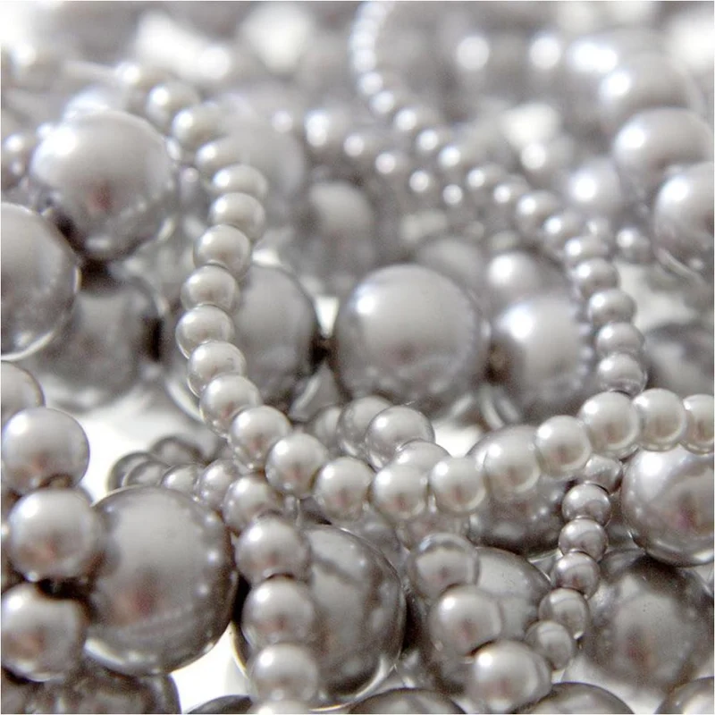 Perles nacrées 8 mm en verre de Bohême couleurs pastel lot de 20