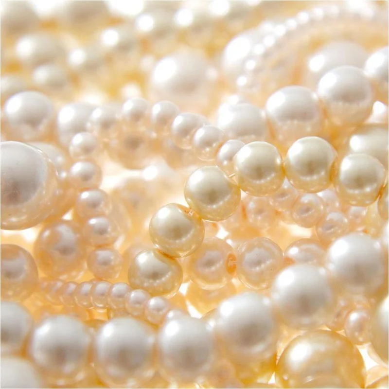 Perles nacrées 12 mm en verre de Bohême couleurs pastel lot de 10