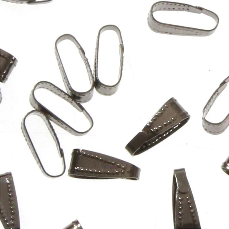 Attache Pendentif Bélière 10 X 4 Mm (10 Pièces)