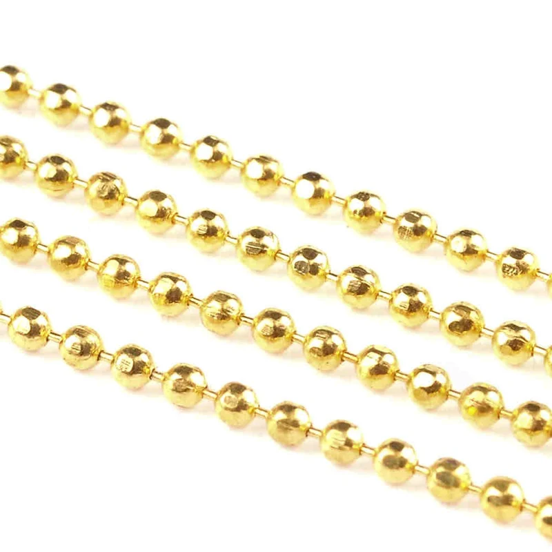 Chaine à billes 1,5 mm (1 mètre)