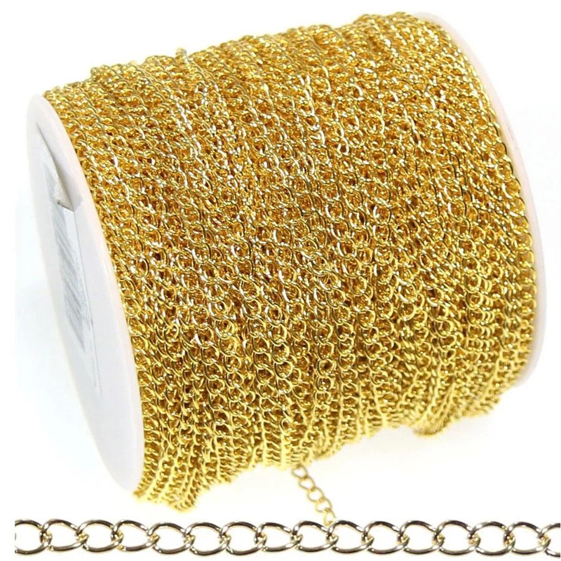 Chaine maille cheval 5 x 3 mm (1 mètre)