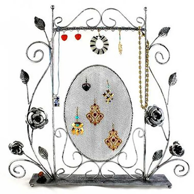 Porte bijoux Grand Cadre pour collier chaine et boucles
