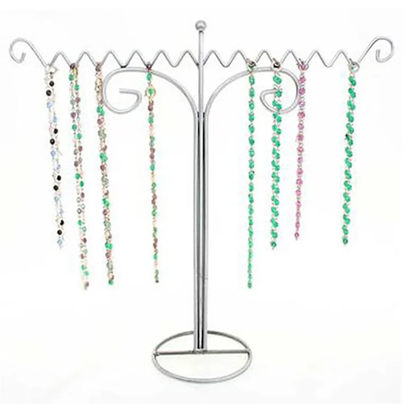 Présentoir porte bijoux pour colliers zigzag