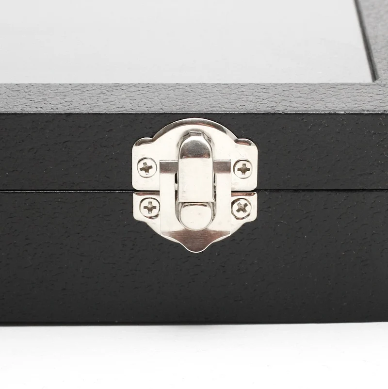Coffret mallette pour bagues simili cuir
